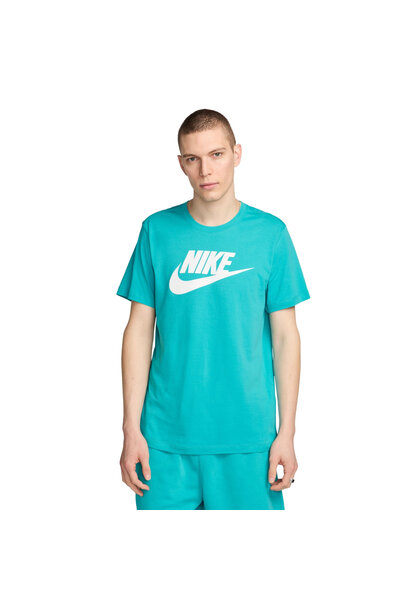 Nike Shirt Sportswear Big Logo Turquoise Heren