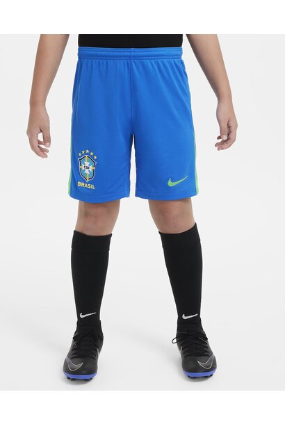 Nike Short Brazilië Thuis 2024 Blauw Kinderen