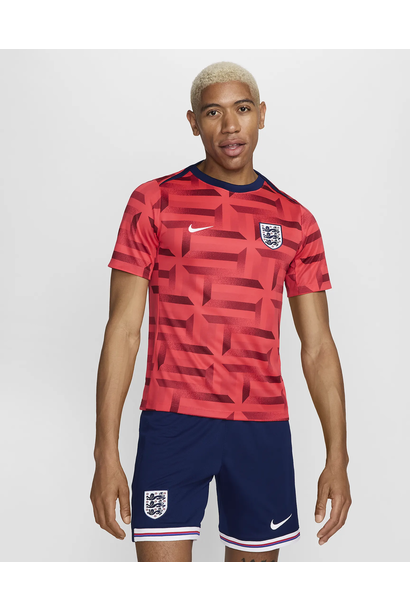 Nike Shirt Pre-Match Engeland 2024 Rood Heren
