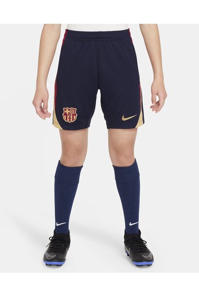 Nike Short Training Barcelona 2023/24 Donker Blauw Kinderen
