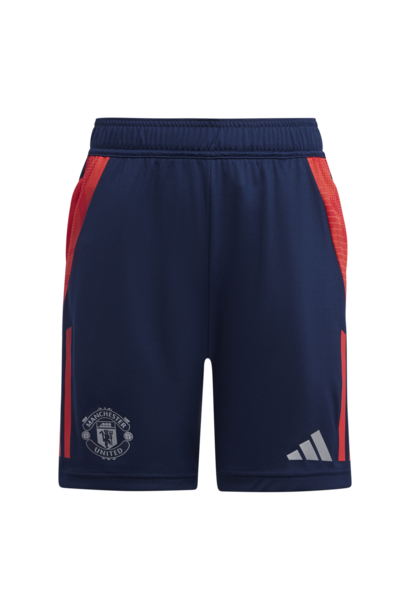 Adidas Short Training Manchester United 2024/25 Donker Blauw Kinderen