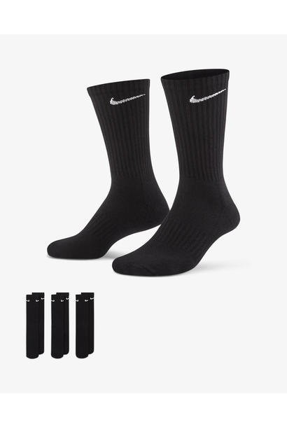 Nike Socks Everyday Cushioned Zwart/Wit