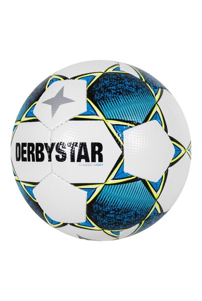 Derbystar Voetbal Classic Light || Wit / Blauw