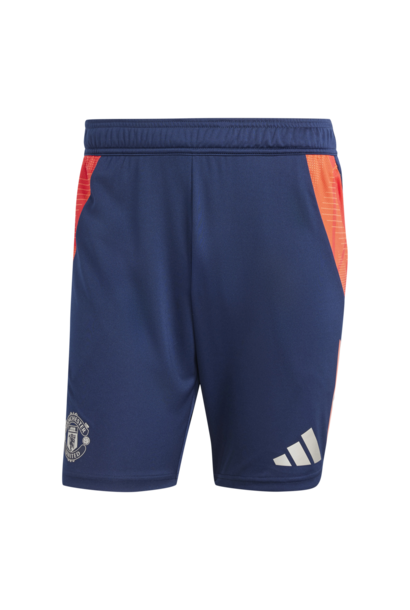 Adidas Short Manchester United 2024/25 Donker Blauw / Rood Heren