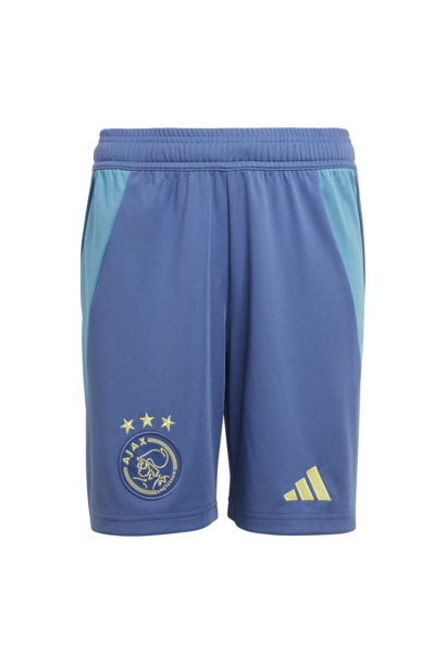 Adidas Short Ajax Uit 2024/25 Blauw / Geel Kinderen