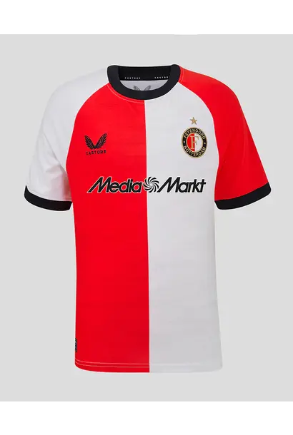 Castore Shirt Feyenoord Thuis 2024/25 Rood/Wit Kinderen