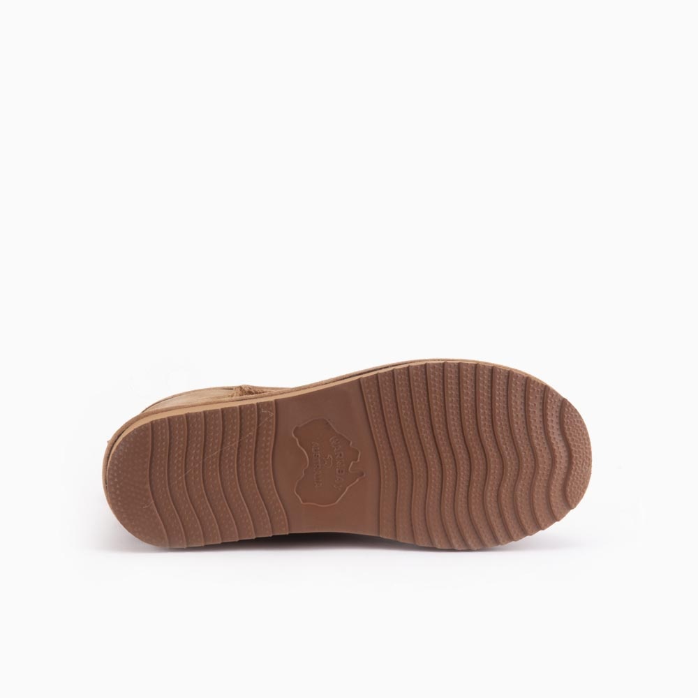 Warmbat Boot Wallaby Suede Cognac Kinderen-2