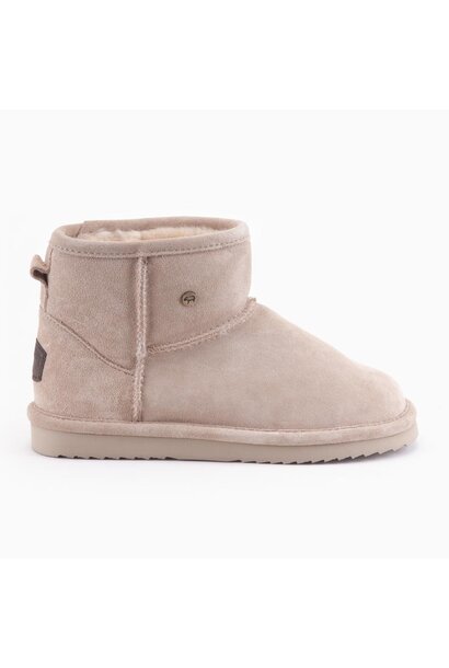 Warmbat Boot Wallaby Suede Roze Dames