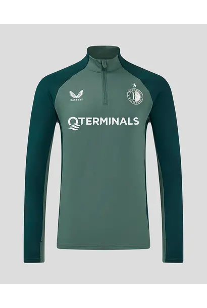 Castore Trainingstop Feyenoord Spelers 2024/25 Groen Heren