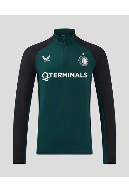 Castore Trainingstop Feyenoord Coaches 2024/25 Groen Heren