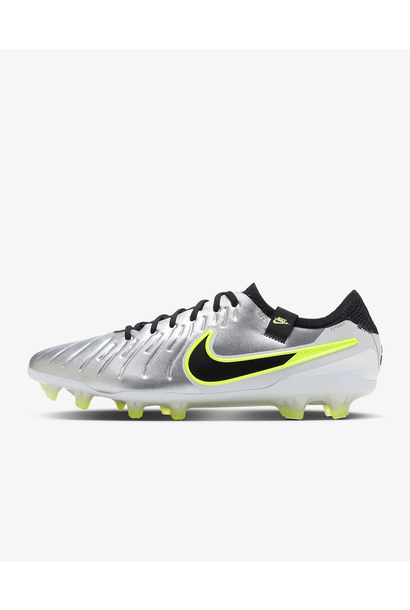 Nike Voetbalschoen Tiempo Legend 10 Elite FG Zilver Heren