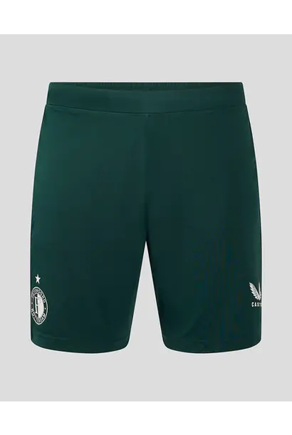 Castore Short Training Feyenoord Pro Coaches 24/25  Groen Heren