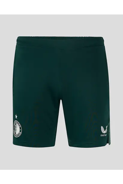 Castore Short Training Feyenoord Players Groen Kinderen