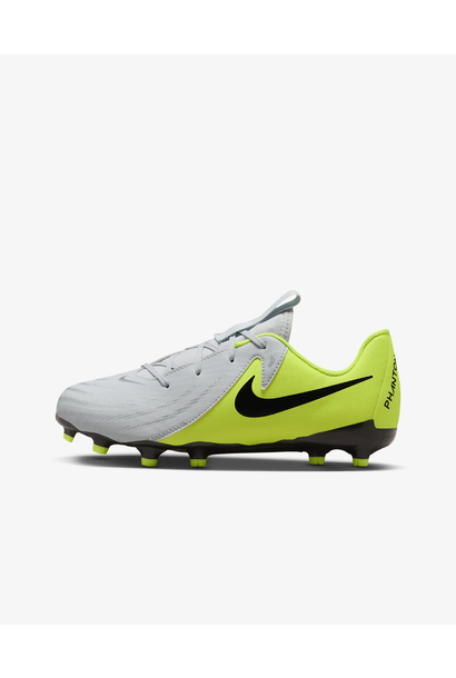 Nike Voetbalschoen Phantom GX 2 Academy Grijs / Geel Kinderen