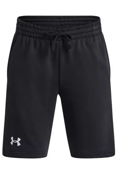 Under Armour Short Rival Fleece Zwart Kinderen