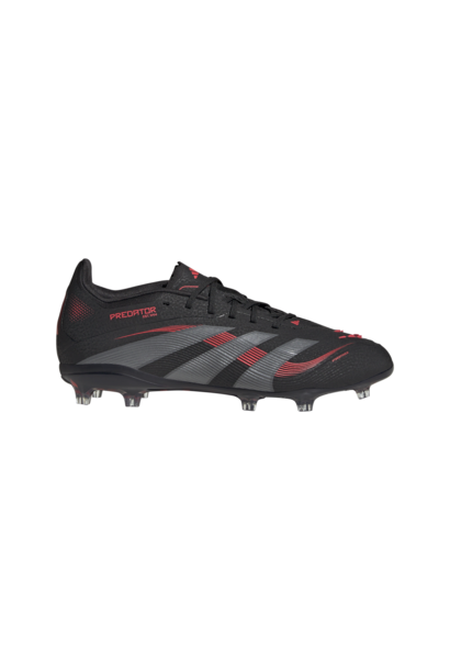 Adidas Voetbalschoen Predator Elite FG Zwart / Rood Kinderen