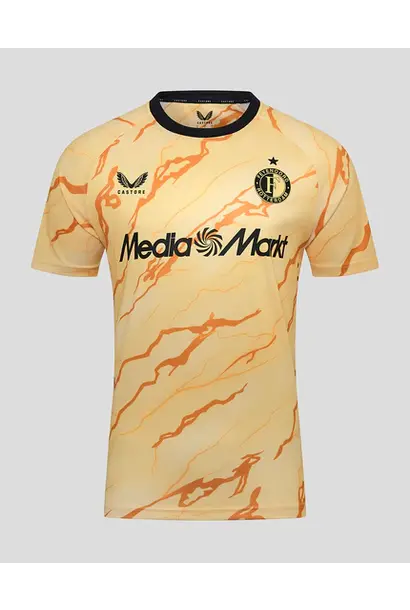 Castore Shirt Feyenoord 4e Geel Heren
