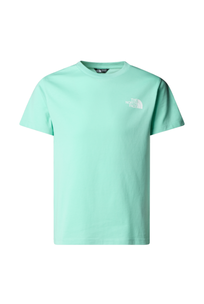 The North Face T-Shirt Simple Dome Groen Kinderen