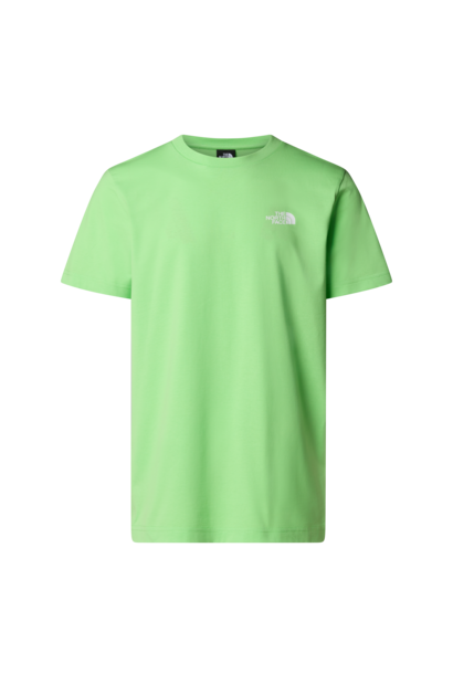 The North Face T-Shirt Simple Dome Groen Heren