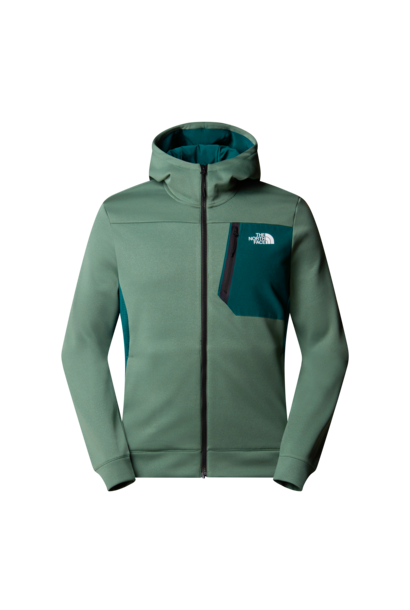 The North Face Jacket FZ Fleece Groen Heren