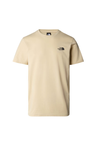The North Face T-Shirt Simple Dome Beige Heren