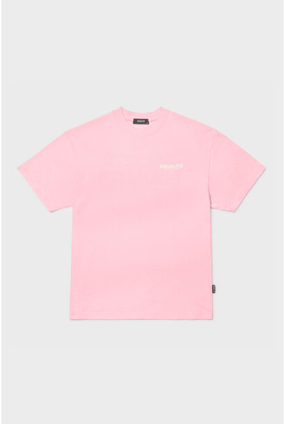 Equalité T-Shirt Societé Oversized Pink / Off White