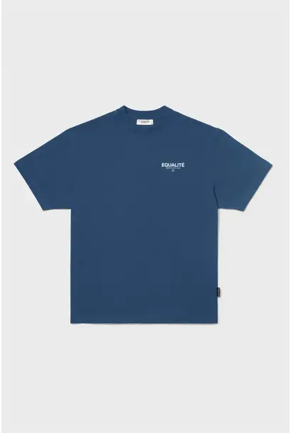 Equalité T-Shirt Societé Oversized Donker Blauw