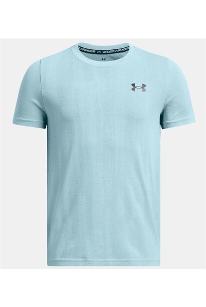 Under Armour Shirt Seamless Licht Blauw Kinderen