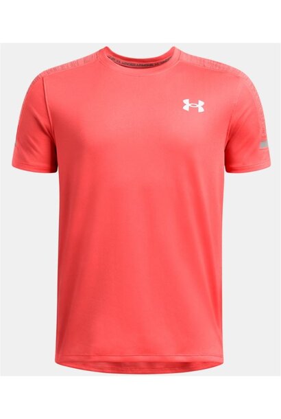 Under Armour Shirt Tech Utility Rood Kinderen