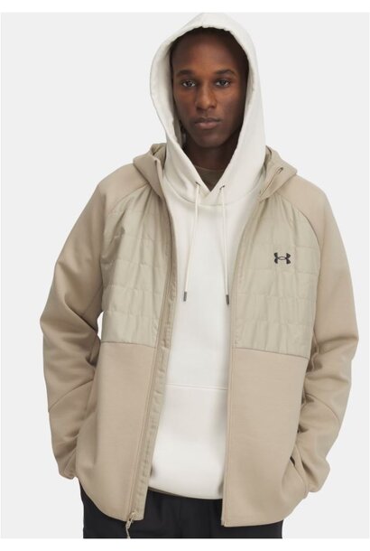 Under Armour Jacket Unstoppable Insulated Beige Heren