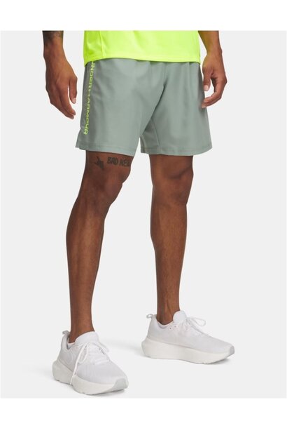Under Armour Short Tech Woven Wordmark Groen Heren