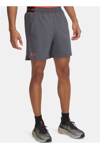 Under Armour Short Vanish Woven 6in Grijs/Oranje Heren