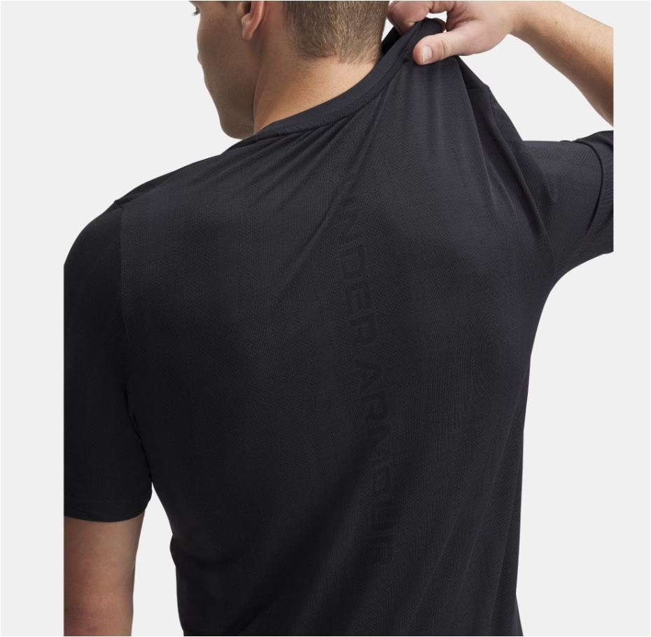 Under Armour Shirt Vanish Seamless Zwart Heren-3