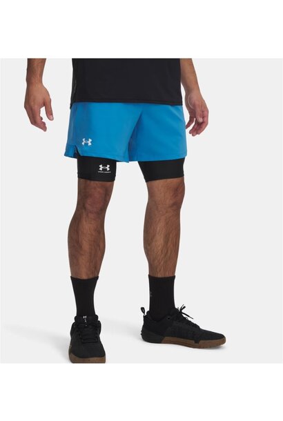 Under Armour Short Vanish Woven 6in Blauw Heren