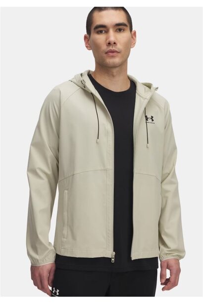 Under Armour Jacket Stretch Woven Beige Heren