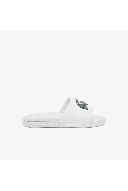 Lacoste Slipper Serve Dual Wit/Groen