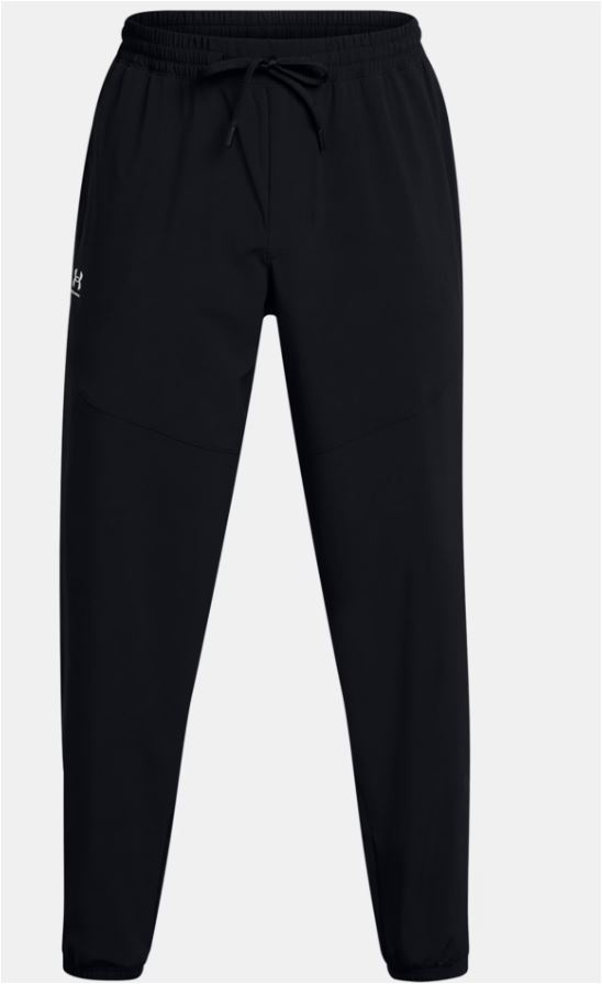 Under Armour Pant Vibe Woven Zwart/Wit Heren-1