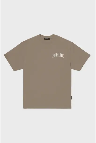 Equalité T-Shirt Oliver Oversized Taupe