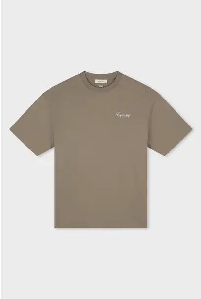Equalité T-Shirt Signature Oversized Taupe