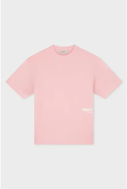 Equalité T-Shirt Elia Oversized Roze / Wit