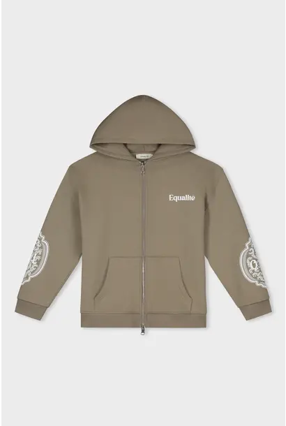 Equalité Jacket Mae Painting Oversized Taupe