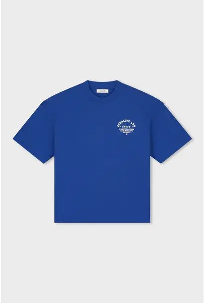 Equalité T-Shirt Lucius Boxy Blauw