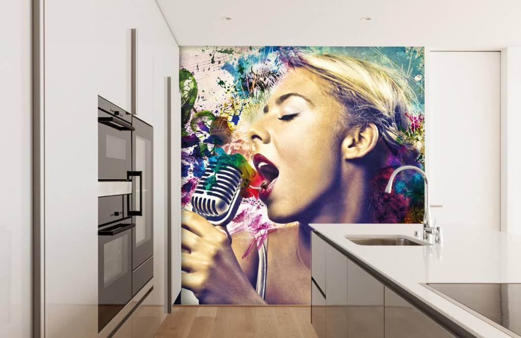 Vintage Zangeres huismerk kopen in de aanbieding