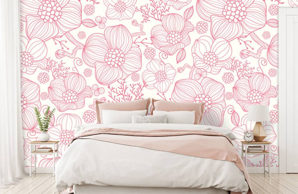 Grote Roze Bloemen huismerk kopen in de aanbieding Grote Roze Bloemen huismerk kopen in de aanbieding