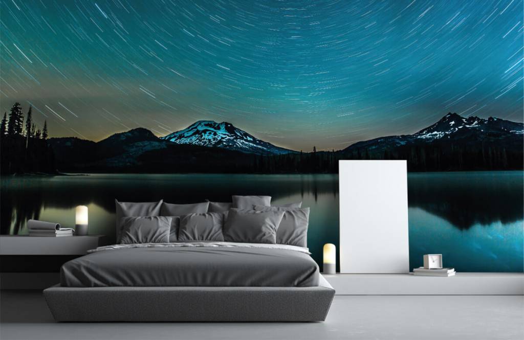 Sterrenhemel Met Berg huismerk kopen in de aanbieding