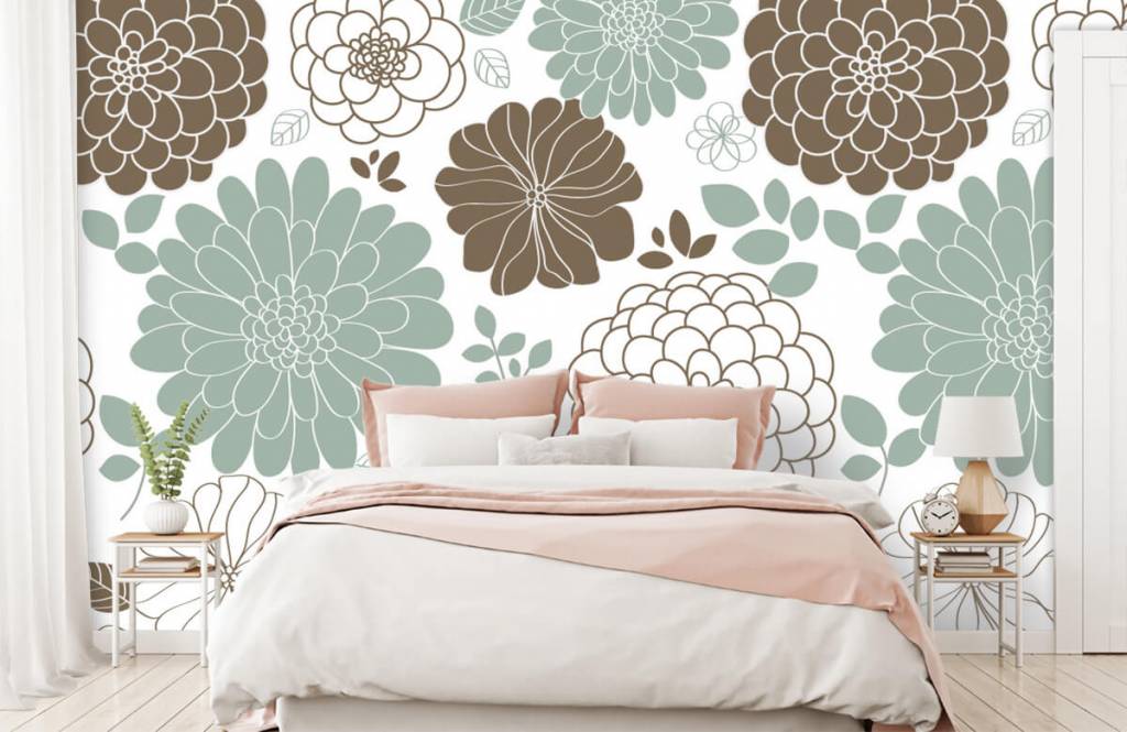 Retro Bloemen huismerk kopen in de aanbieding