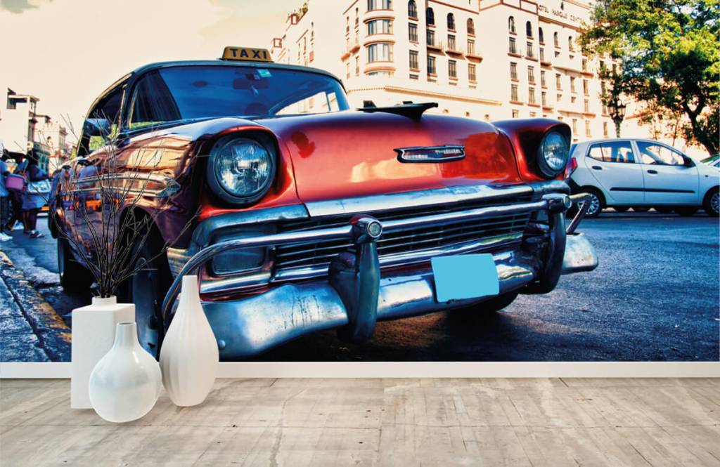 Rode Klassieke Auto huismerk kopen in de aanbieding