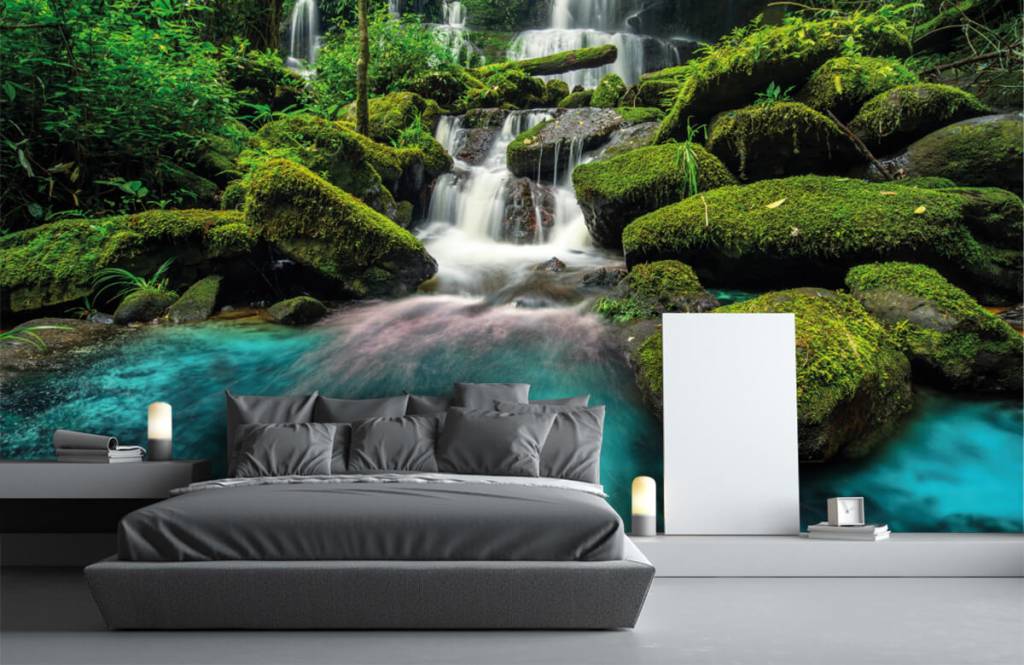 Waterval In Een Jungle huismerk kopen in de aanbieding