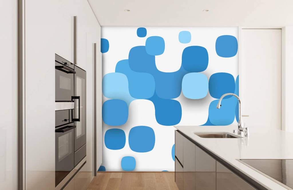 Blauwe Vormen huismerk kopen in de aanbieding