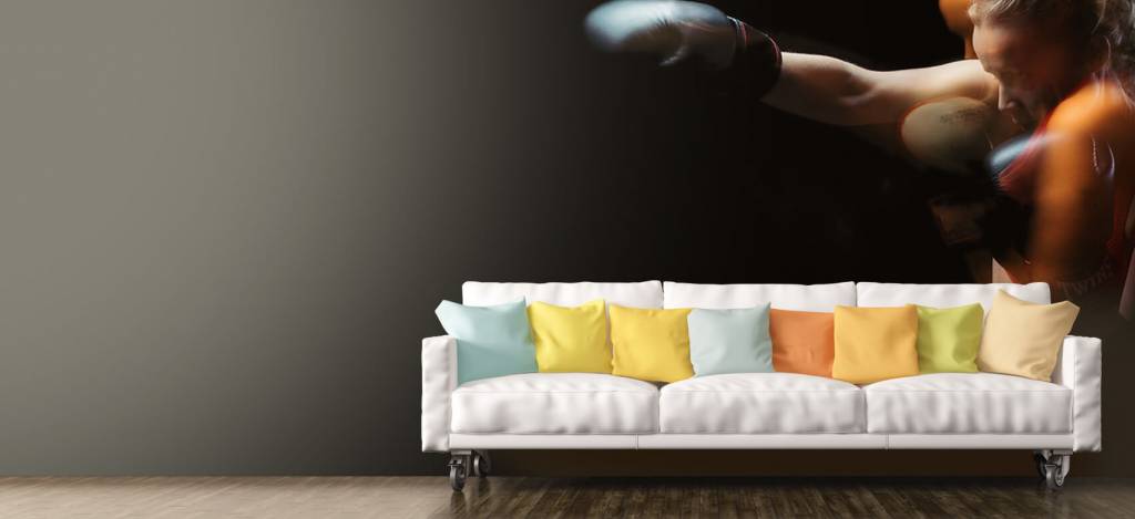 Boksende Vrouw huismerk kopen in de aanbieding